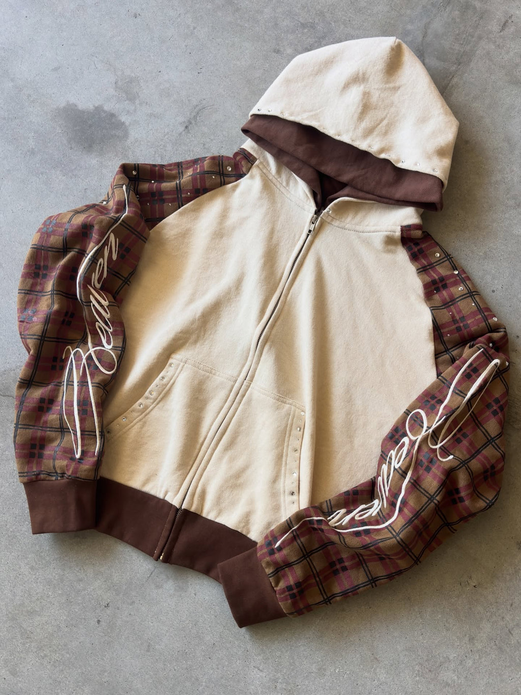 LUXURY ZIP UP HOODIE