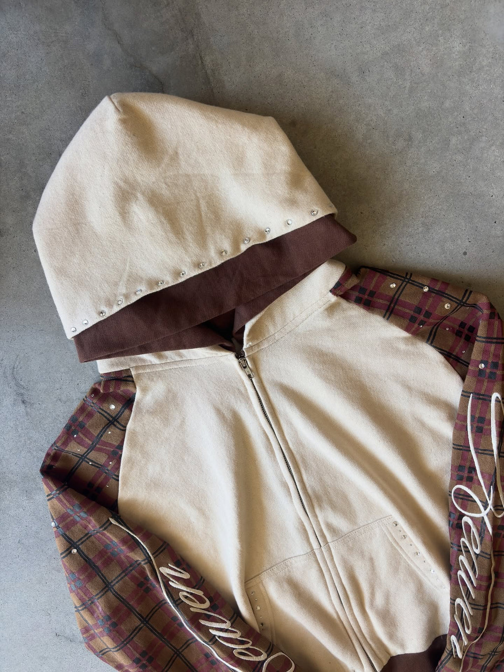 LUXURY ZIP UP HOODIE