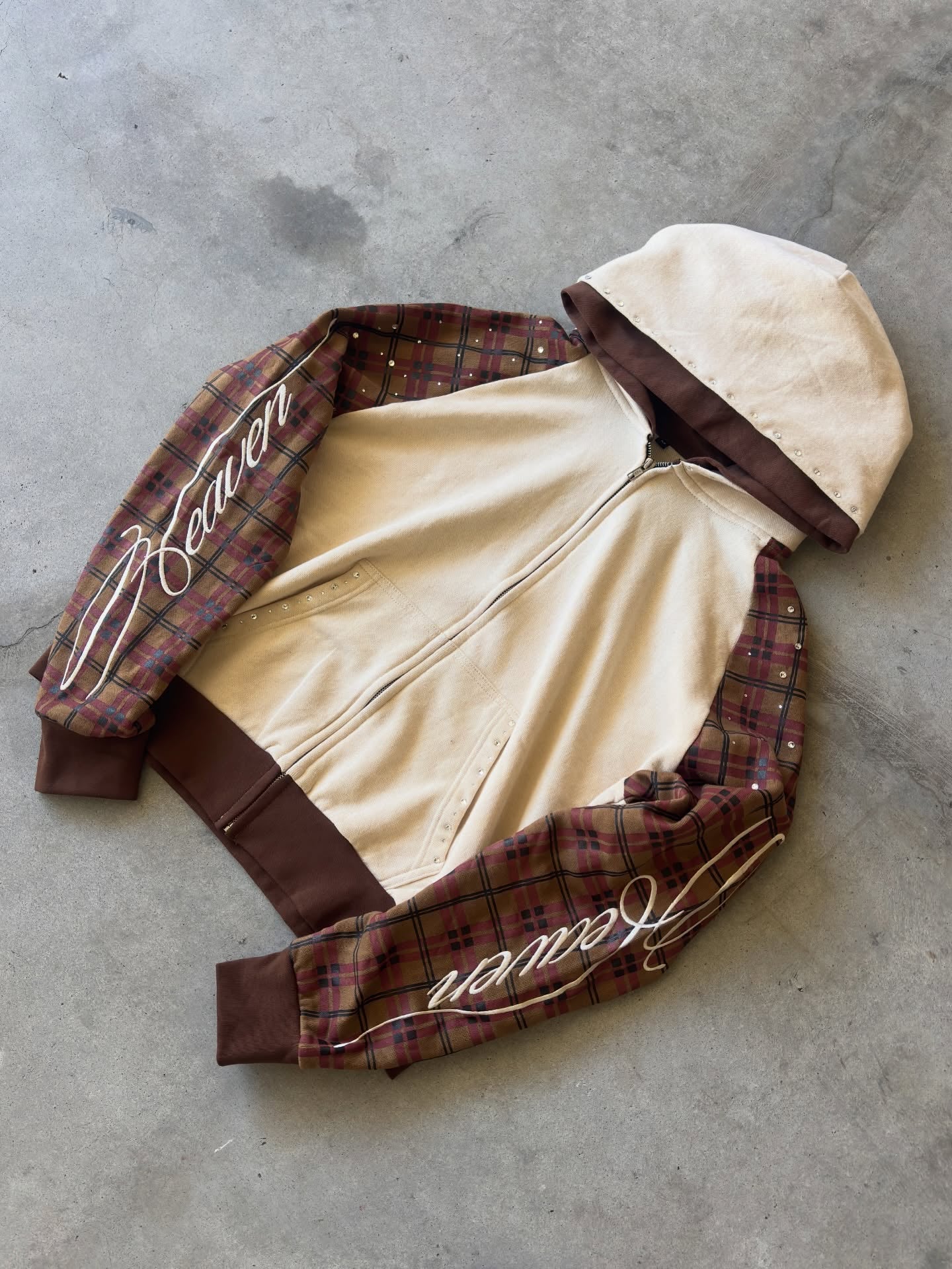 LUXURY ZIP UP HOODIE